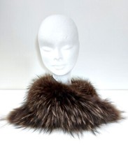 Collo Volpe pelliccia marrone