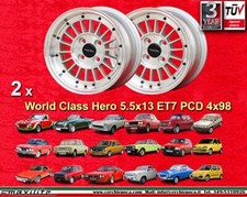 2 Cerchi FIAT 124 127 X19