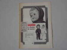 advertising Pubblicità 1969 BAMBOLA SEBINO ANGELINO