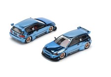 Honda civic eg6 pandem - civic, blu