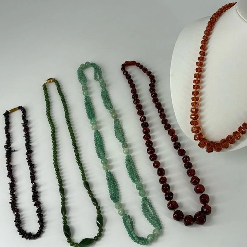 Collana vintage pietra - collana,