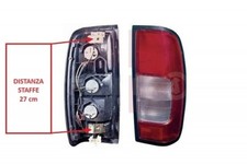 FANALE POSTERIORE DX BIANCO/ROSSO PER NISSAN NAVARA-KING CAB 09/1997>12/2004 MOD