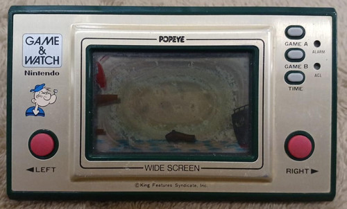 Nintendo game and watch popeye - nintendo,