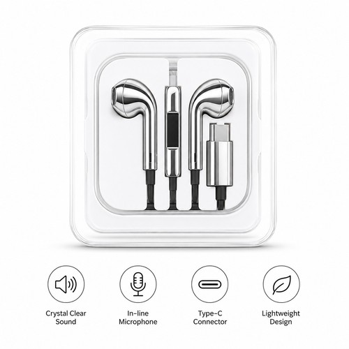 Auricolari usb con - usb-c, microfono