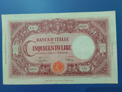 500 lire barbetti grande c - lire,