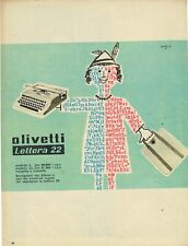 OLIVETTI LETTERA 22=ANNI '50=1953 ANNO=PUBBLICITA=ADVERTISING RAYMOND SAVIGNAC =