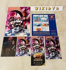 DYLAN DOG ROVIGO COMICS LOTTO CATALOGO STAMPA PIEGHEVOLE 2 CARTOLINE BROCHURE