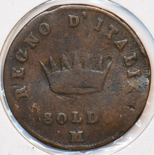Italia 1808 soldo 295450 - italia, m