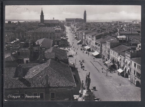 Cartolina chioggia panorama - cartolina,