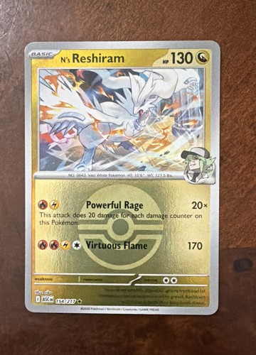 Reshiram 116 159 sv09 - n's,