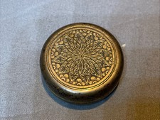 Scatola In Argento Russo 875 Niellato Porta Pillole