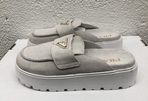 Pantofole prada scamosciate - pantofole,