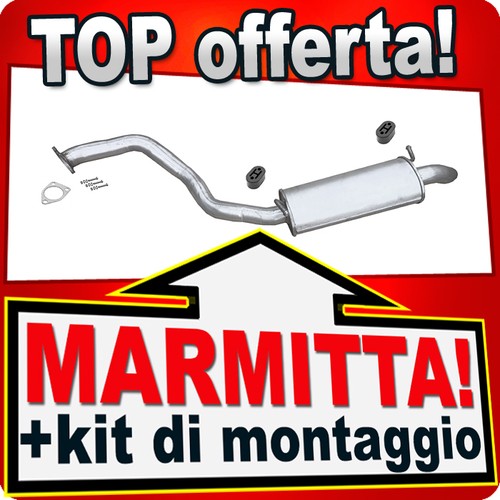 Silenziatore posteriore per - silenziatore,