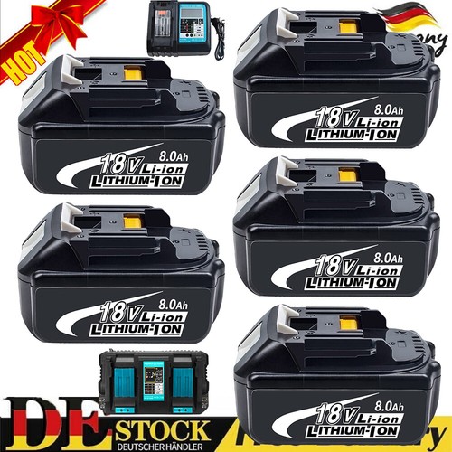 Batteria 18v 8000mah per - 18v,