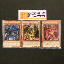 LOTTO HAMON, URIA E RAVIEL in italiano YUGIOH rara SEGRETA yu-gi-oh! AFFARE