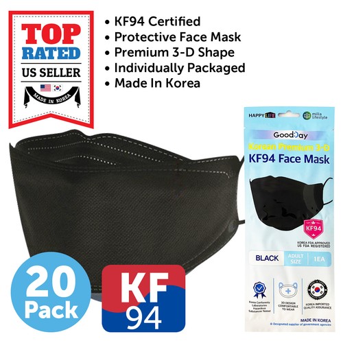 Kf94 nero maschera - 20,