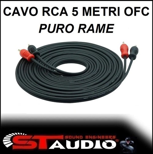 Cavo schermato rca metri - metri, no