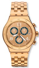 A Superb 2017 Swatch Irony Chrono YVG403G SPIPAT, EXC COND, documenti, scatola, nuovo batt