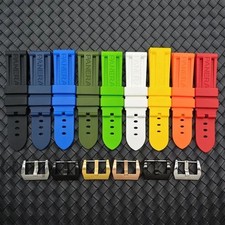 Cinturino per Orologio Panerai Officine 22/24mm Ricambio Cinturino Gomma Bracciale