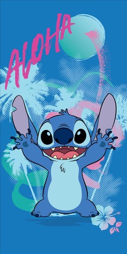 Stitch luna telo mare spiaggia - luna,
