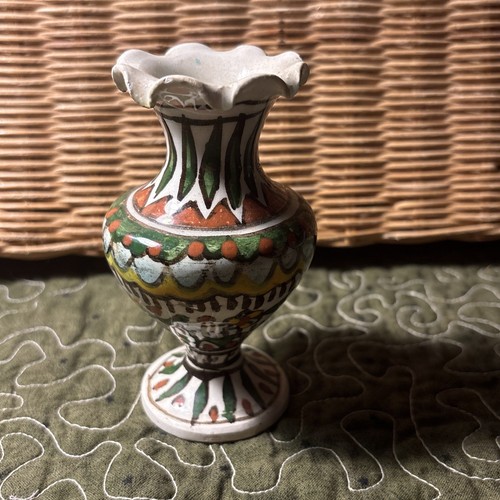 Vaso ceramica stile etnico