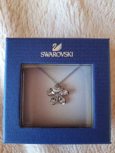Swarovski necklace silver 42cm - swarovski,