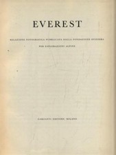 EVEREST PRIMA EDIZIONE  AA.VV. GARZANTI LIBRI 1953 