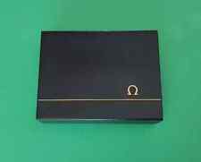 OMEGA SCATOLA OROLOGIO VINTAGE NERA SEAMASTER SPEEDMASTER DEVILLE CONSTELLATION