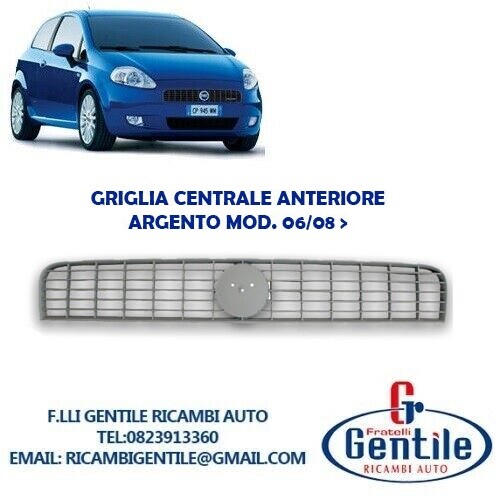 Fiat grande punto 2008 - fiat, griglia