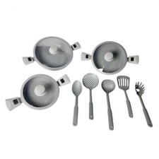 Set pezzi padelle mestoli - 17,