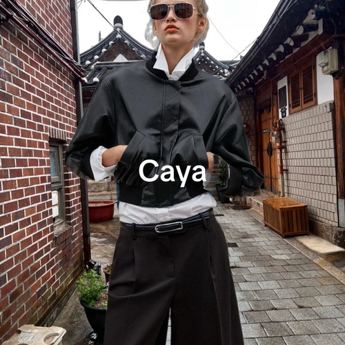Zara giacca bomber donna nero - giacca,