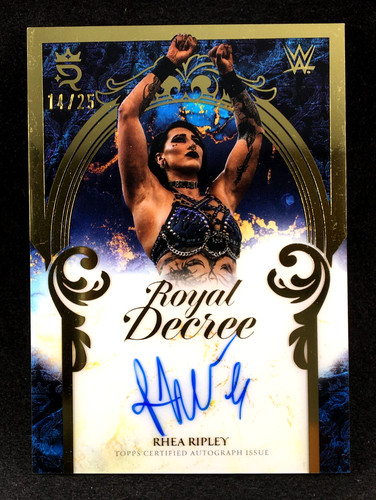 Rhea ripley 2025 topps royalty - 2025,
