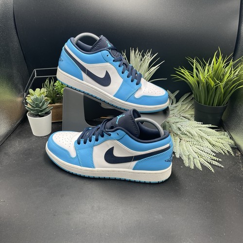 Nike air jordan - blu, bianco
