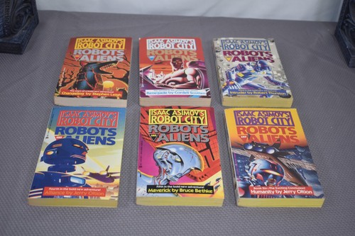 Robots and aliens series - and,