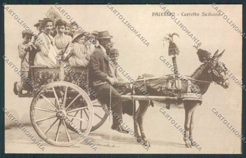 Palermo carro siciliano - carro,