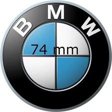 stemma emblema fregio logo posteriore 74 mm per bmw serie 1 2 3 4 5 6 r 1200 gs