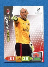 CHAMPIONS 2011-2012 -Adrenalyn Panini- Card BASIC - ABBIATI - MILAN