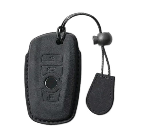 Coprichiavi alcantara nero - in,