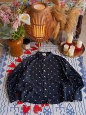 Camicetta Sezane blu navy a