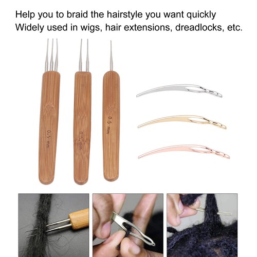 Dreadlock set uncinetto - set,