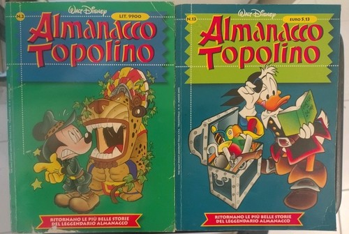 Almanacco topolino e - almanacco, 2