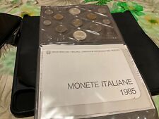 Italia divisionale 1985, MANZONI 11 monete FDC perfette