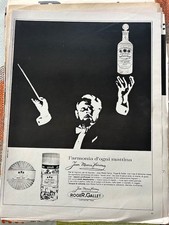 Pubblicità d'epoca originale stampa pubblicitaria a pagina intera Roger Gallet