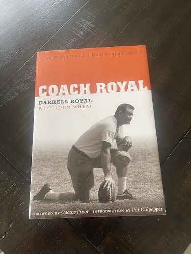 Darrell royal autographed book - darrell,
