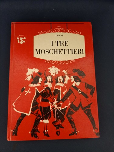 Libro tre moschettieri - libro,
