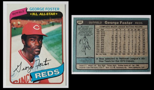Vintage 1980 topps george - vintage,