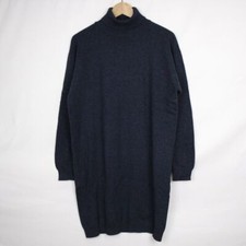 Vestito Malo 100% cashmere blu taglia 46 da donna