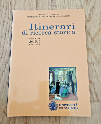 Itinerari ricerca storica - itinerari, di