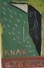 quadro astratto tecnica mista su legno misura cm.18,5x28 firmato e datato