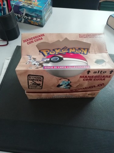 Pokemon box fossil - box, mazzi